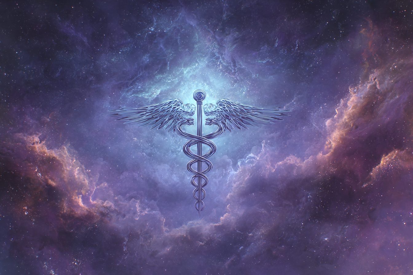 cosmic caduceus