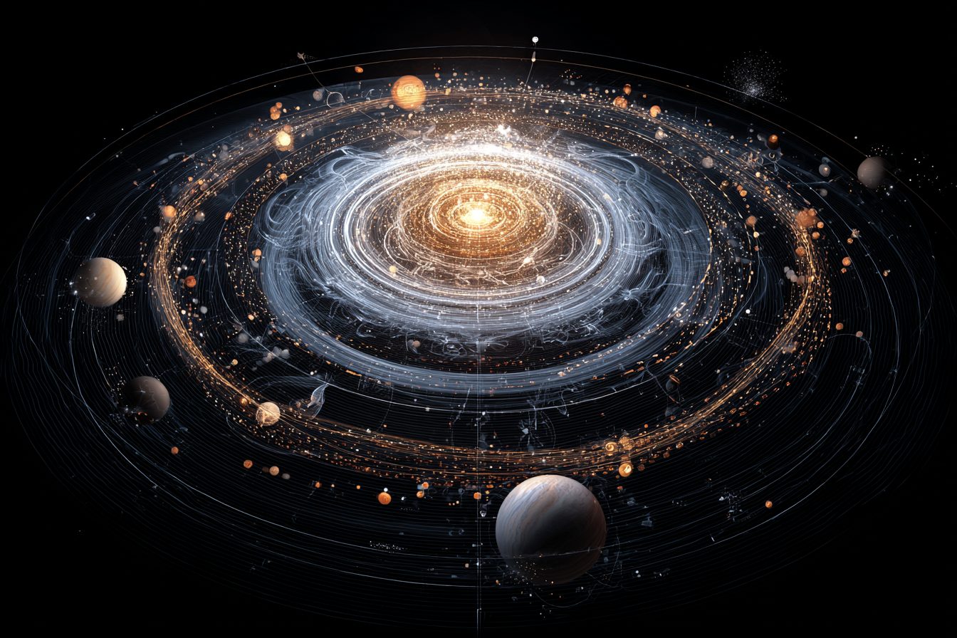 the solar system as energetic nodes